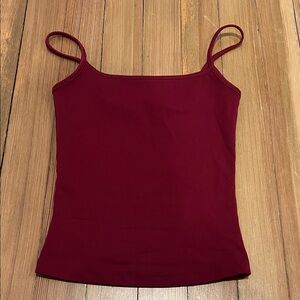 Women's Burgundy Garage Cami Top